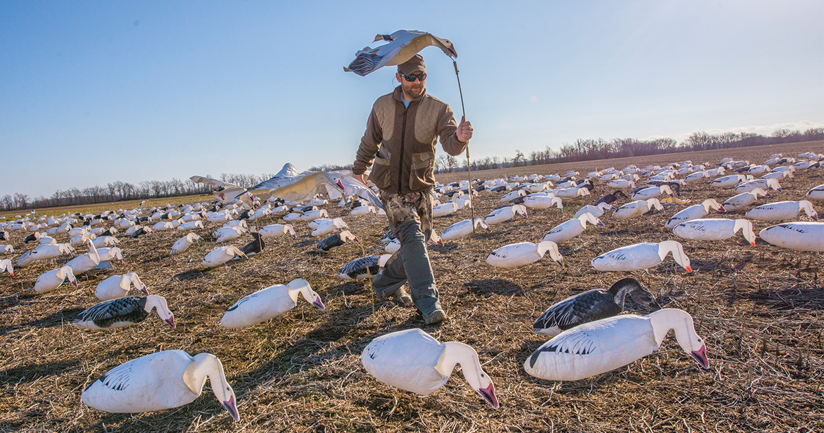 Snow goose outlet hunting sweatshirts